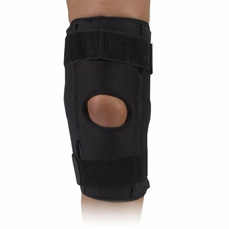BILT-RITE MASTEX HEALTH X2 Neoprene Hinged Knee Support- Black - Large 10-75800-LG